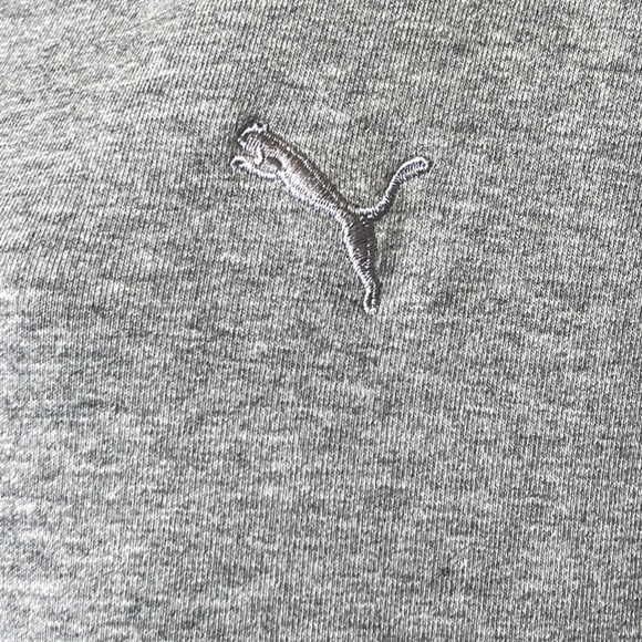 Puma Womens Heather Gray Cowl Neckline LS Stretch Sweatshirt Sweater Sz. Small S - Picture 10 of 14